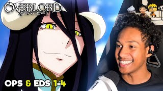 I AM BLOWN AWAY Overlord Openings amp Endings First Time Reaction [upl. by Ellerret]