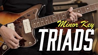 Essential Fretboard Knowledge Minor key triads and how to use them [upl. by Fitzpatrick]