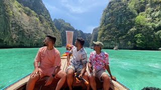 Phi Phi Island Tour from Phuket Thailand amp Monkey Temple Lopburi Thailand [upl. by Nielsen822]