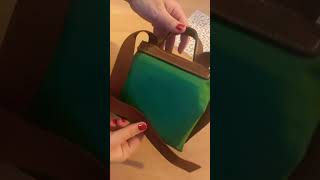 Longchamp Le Pliage Backpack  unboxing and review shorts [upl. by Ebehp874]