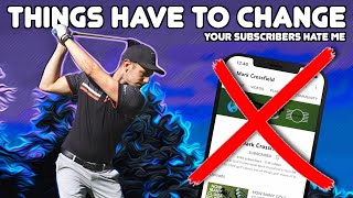 I QUIT ON MARK CROSSFIELDS YOUTUBE CHANNEL the SUBSCRIBERS HATE ME [upl. by Amerak]