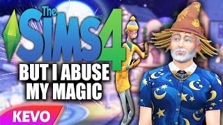 Sims 4 but I abuse my magic [upl. by Ati]