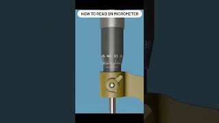 HOW TO READ ON MICROMETER science physics experiment [upl. by Knepper]