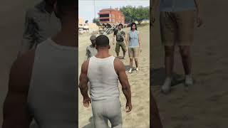 Franklin join beach party shorts gta5 gta gta6 [upl. by Ayek]