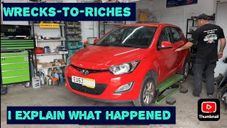 Wrecks ToRiches Last Car Is Back I Explain What Happened And I Try To Sort Out A Fiesta TDCI [upl. by Haleigh232]