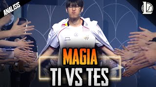 LA MAGIA DE LOS MEJORES 💥 T1 vs TES Análisis Worlds 2024 [upl. by Anitrebla]