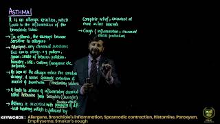 Asthma amp Emphysema  11TH BIOLOGY  CHP 13  LECTURE 16 [upl. by Nylear524]