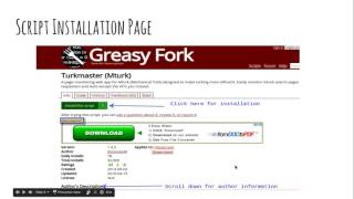 MTurk Installing Scripts [upl. by Novelia635]