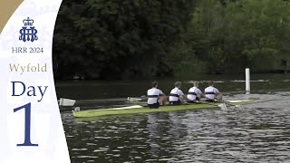 London RC B v Tyne ARC  Wyfold  Henley 2024 Day One [upl. by Chaille]