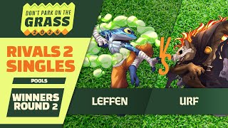 Leffen Ranno vs Urf Forsburn  DPG 2024  Rivals of Aether 2 Winners Round 2 Pools [upl. by Petie]