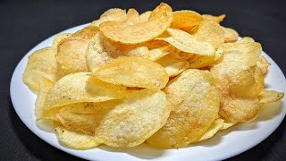 Instant Potato Chips  मार्केट जैसे क्रिस्पी आलू चिप्स Crispy Aloo ke Chips Recipe  Crunchy Wafers [upl. by Nwaf712]