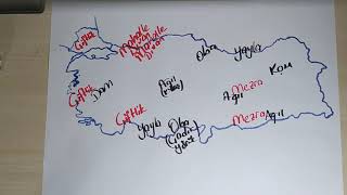 KÖY ALTI YERLEŞMELERİ HARİTA ÜZERİNDE UYGULAMA YAPARAK ÖĞRENİYORUZ [upl. by Wootan]