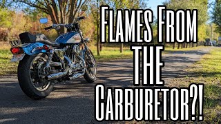 Is Your Ironhead Sportster Backfiring Through The Carburetor Check This First [upl. by Boucher543]