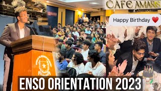 Enso Orientation 2023 And After Party 😍🔥 DYAL SINGH COLLEGE  Delhi University Event  Dsc Society [upl. by Hepsiba]