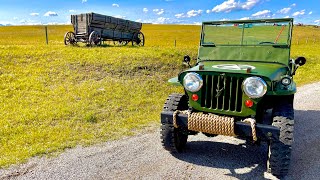 CJ2A Willys Jeep Calendar Photoshoot  2021 [upl. by Aronael629]