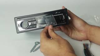 Unboxing JSD  520 Bluetooth Car Audio Stereo MP3 Player Radio [upl. by Nichols]