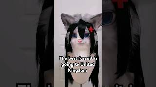 the best fursuit is going to United Kingdom furries therian antizoo cosplay costume fursuit [upl. by Sterling]