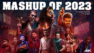 Mashup of 2023  DJ BKS amp Sunix Thakor  Year End Mashup 125 Songs of 2023 [upl. by Nyrak]