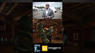 THE ROCK CRITICIZED IS OWN VIDEO GAME  SPYHUNTER NOWHERE TO RUN [upl. by Helyn827]