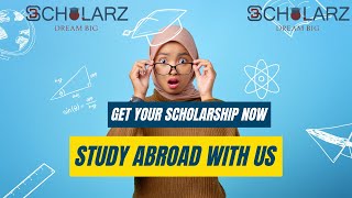 GET YOUR SCHOLARSHIP NOW AND STUDY ABROAD WITH US [upl. by Riggins273]