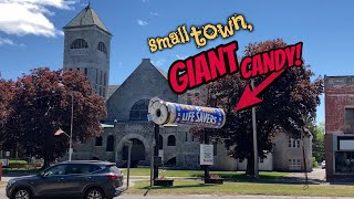 Theres a GIANT roll of Life Savers in Gouverneur NY [upl. by Barger]