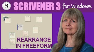 Scrivener 3 for Windows Using the Freeform Corkboard [upl. by Palumbo]