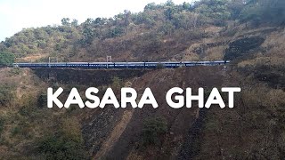 Beautiful Scenes Of Kasara Ghat Mountain Railway [upl. by Boardman]