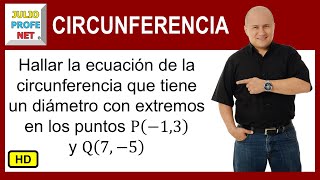 Ejercicio 2 de Circunferencia HD [upl. by Anib]