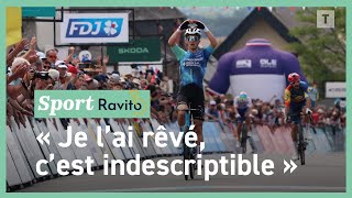 Championnat de France de cyclisme  Paul Lapeira termine le travail de Décathlon Ag2r [upl. by Assilla]