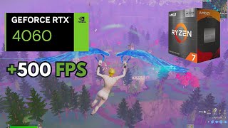 RTX 4060 8GB  Ryzen 7 5800X3D  COMPETITIVE SETTINGS  500 FPS 🚨 [upl. by Decamp]