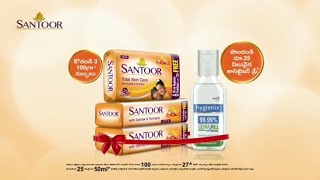 Santoor soap Ad with offer 2020 wipro FMCG [upl. by Corty]