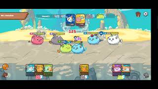 cursed coliseum gameplay  plant mech bird  Axie Infinity classic 2024 [upl. by Slater]