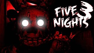 SPRINGTRAP EL NUEVO ANIMATRONIC  Five Nights at Freddys 3 [upl. by Llerrot]