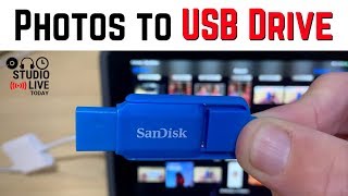 Export photos to USB drive from iPhoneiPad [upl. by Aimahc]