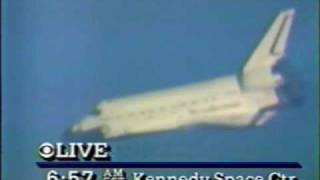 CBS News Coverage of The STS51A Landing [upl. by Wehttan648]