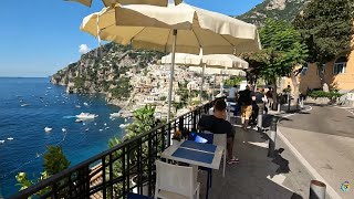 Sorrento Positano And Amalfi Walking Tour 4K 60fps [upl. by Aronoel133]