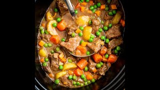 Crockpot Beef Stew [upl. by Ennovyhc]