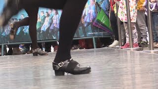 WATCH Check out these Riverdancers flexing their feet for charity [upl. by Akire]