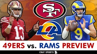 49ers vs Rams Preview Injury Report Analysis Keys to The Game Prediction  NFL Week 3 [upl. by Baudelaire]