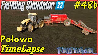 FS22 Timelapse Połowa 48b Planting The Farm With Grass [upl. by Crosley]