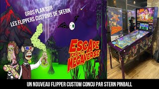 Le nouveau flipper custom de STERN  ESCAPE FROM THE MEGAVERSE [upl. by Jo-Anne]