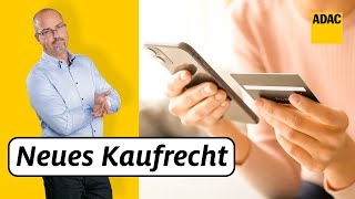 Neues Kaufrecht 2022  Das ändert sich wenn ihr digitale Waren kauft  ADAC  Recht Logisch [upl. by Ainoz]