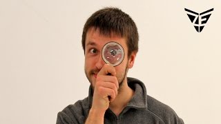 How to Make Magnifying Glass Out of A Bottle easy🔎 [upl. by Quickel]