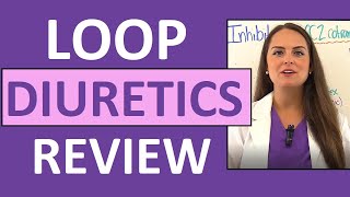 Loop Diuretics Pharmacology Nursing Mechanism of Action Furosemide [upl. by Selmore]