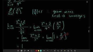 Infinite series  Limit comparison test [upl. by Aidul]