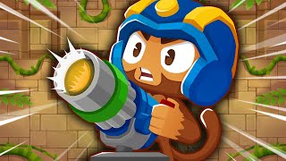 The DARTLING GUNNER Is CRAZY Bloons TD Battles 2 [upl. by Adnana]