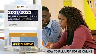 How to Apply to UPSA for Admissions 2021  Undergraduate Professionals Masters [upl. by Nrojb783]