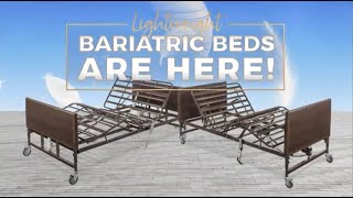 Lighweight Bariatric Beds Homecare Beds from Drive Medical [upl. by Marylin914]