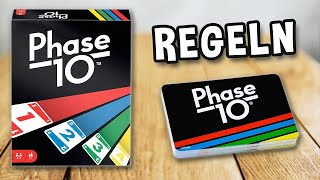 PHASE 10 Regeln  Spielregeln TV Spielanleitung  Mattel Games [upl. by Pearse]