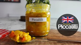 A simple amp delicious Homemade Piccalilli Recipe  A British Classic [upl. by Melar]